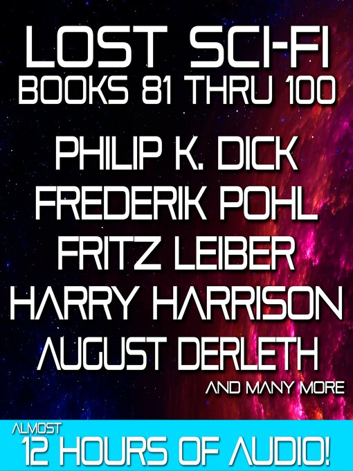 Title details for Lost Sci-Fi Books 81 thru 100 by Philip K. Dick - Available